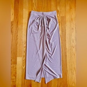 NWOT ASOS Front Knot Midi Skirt